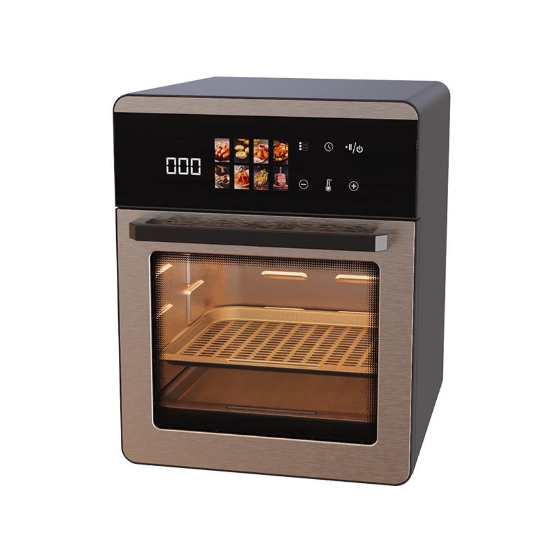 Air Fryer 20L Smart Digital – Cuptor Multifunctional cu Aer Cald, 1800W, Capacitate Mare, Ecran LED, 8 Programe