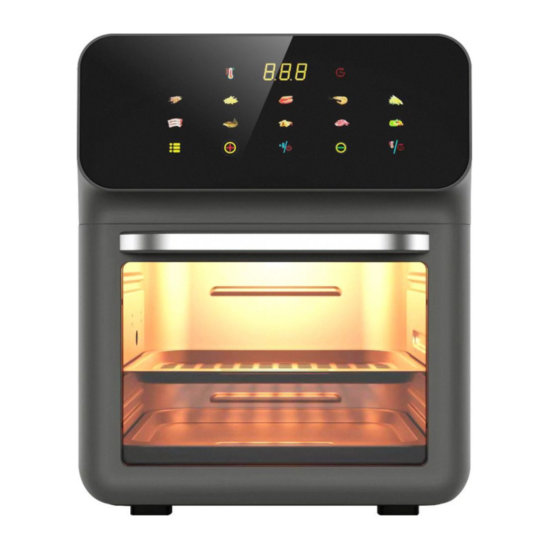 Air Fryer Electric Inteligent 10L Cu Ecran Touch – Cuptor Multifunctional pentru Gătit Rapid