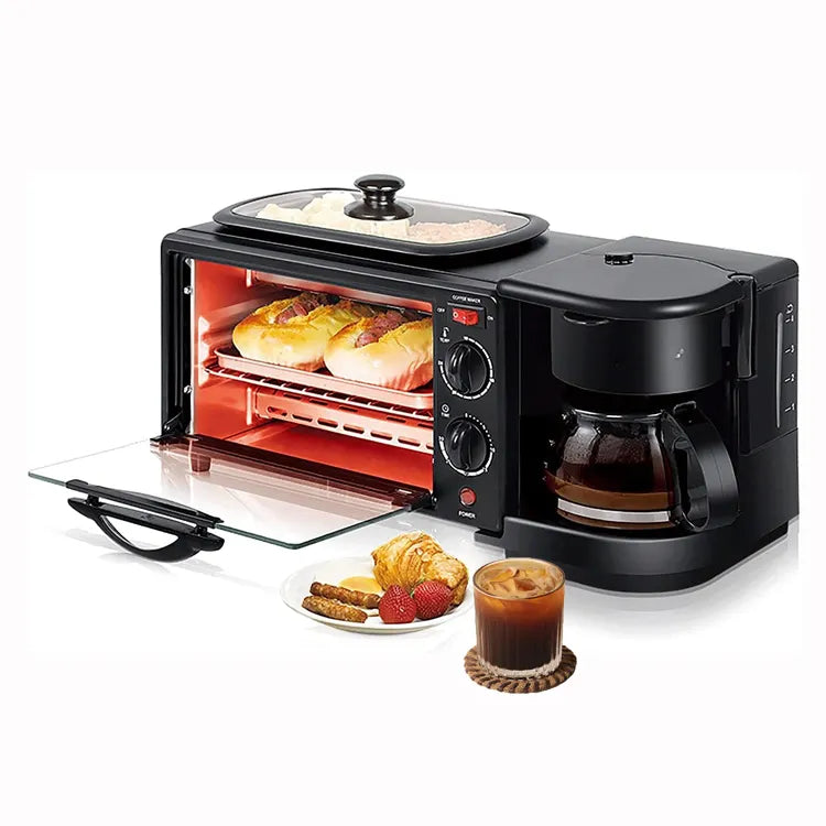 Aparat multifunctional pentru mic dejun – Morning Station, capac inclus 2800W