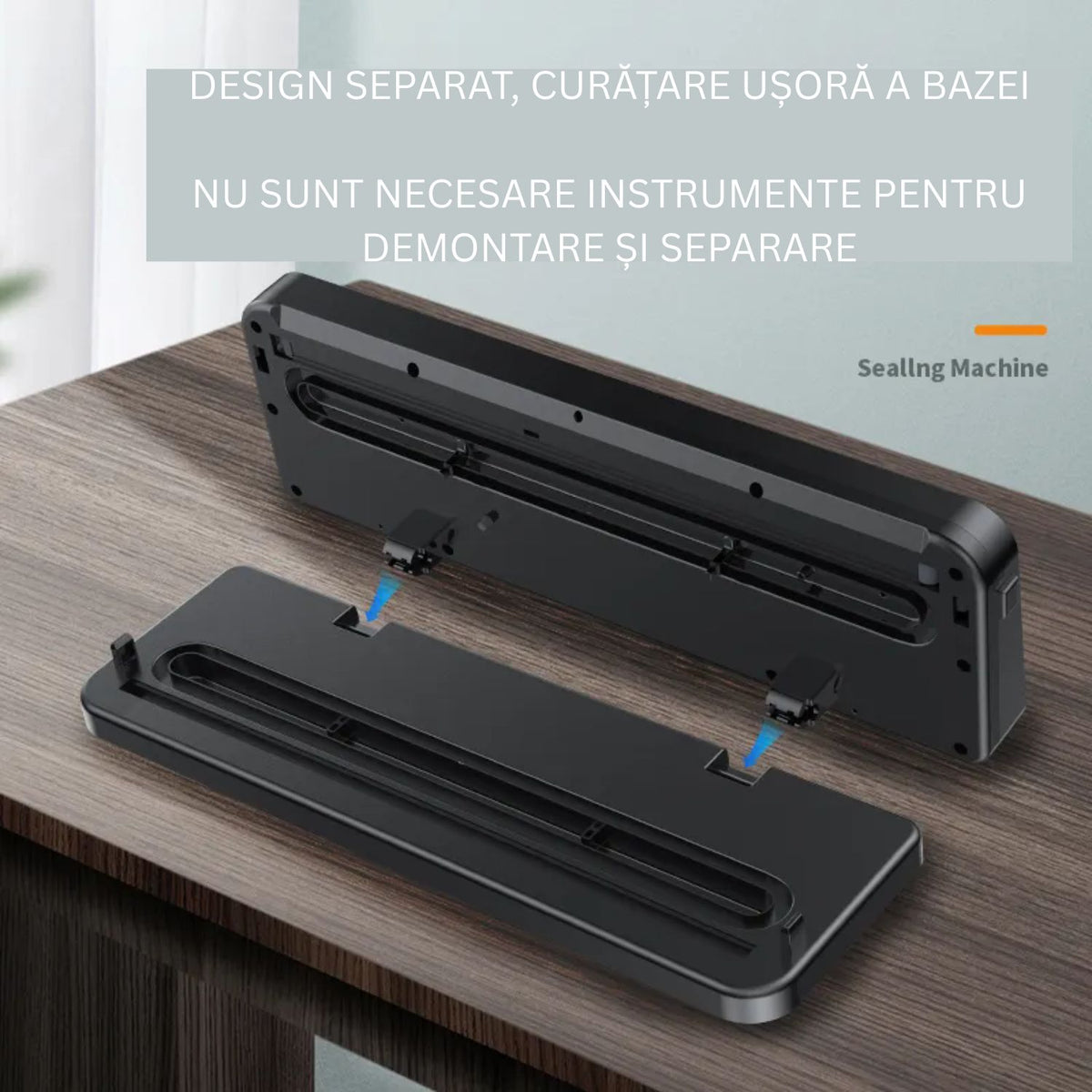 Aparat de vidat si sigilat alimente, Touch, vidare umed/uscat