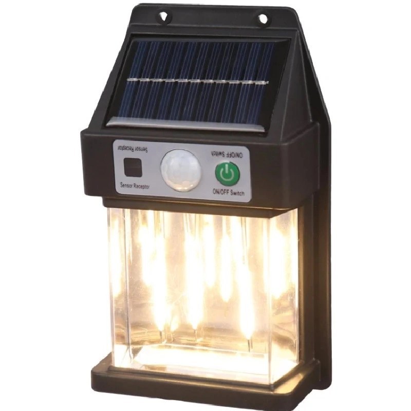 Lampa Solara de Perete 3W cu Senzor 600 LM