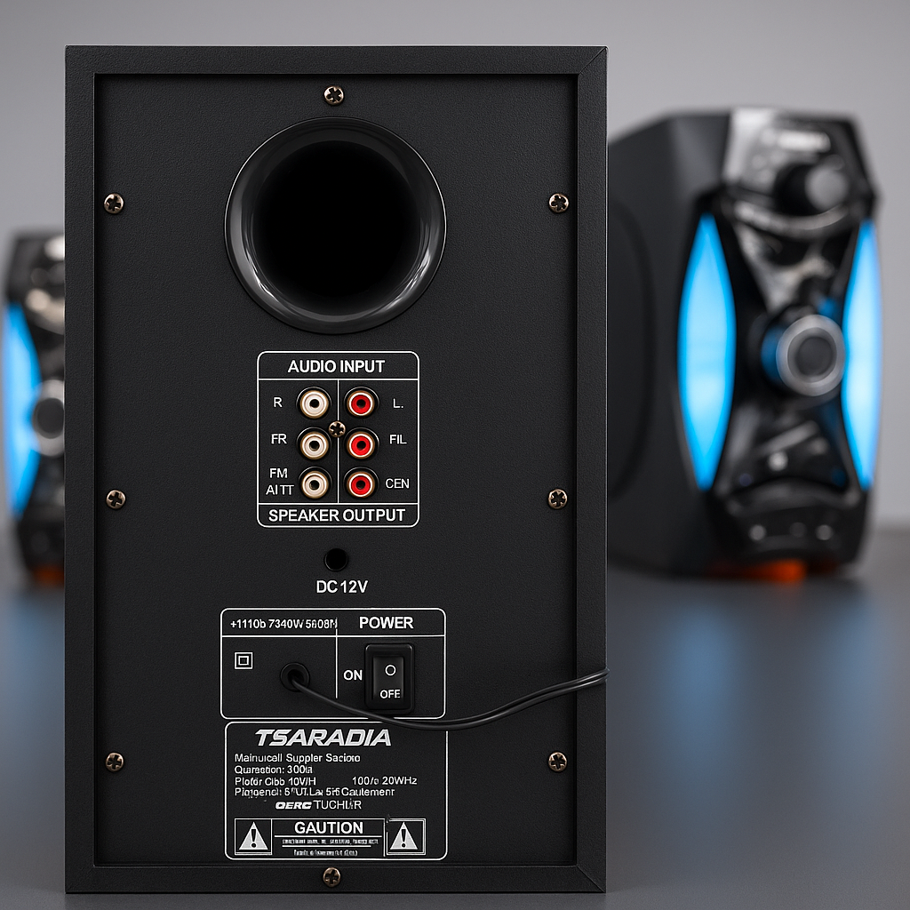 Sistem Home Theater Tsaradia TS-A18 – 30W, Bluetooth, MP3, RGB