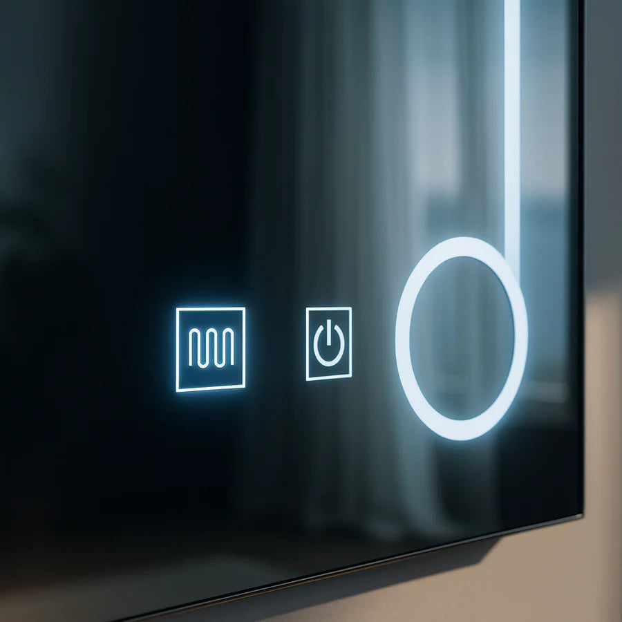 Oglinda LED Rectangulara, 60x80cm, Linea Touch, Sistem Dezaburire