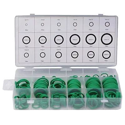 Set 225 O-Ringuri din cauciuc Clima AC 18 Dimensiuni