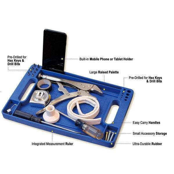 Tava Portabilă pentru Scule cu Flexibilitate Totală, FlexMat