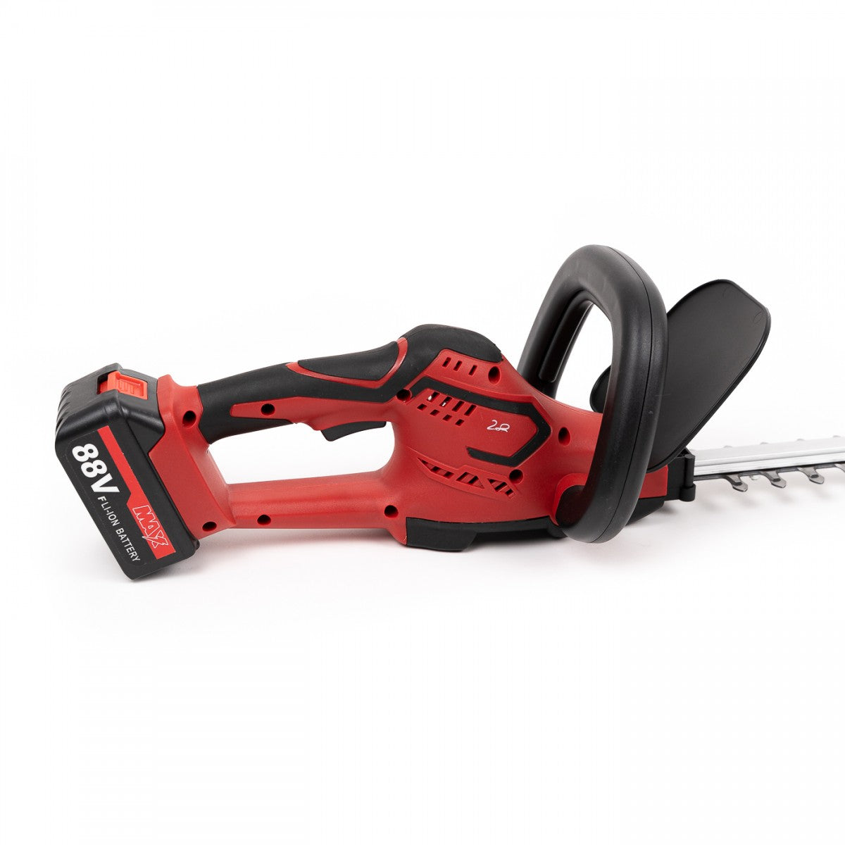 RESIGILAT - Foarfeca electrica de tuns gard viu, trimmer, 1 acumulator 48V Li-ion, lama 55 cm