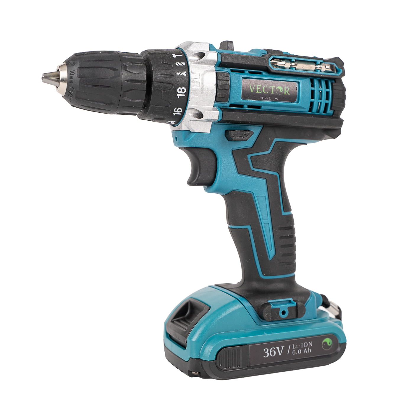 RESIGILAT - Trusa Bormasina 36V cu 2 acumulatori si incarcator + Accesorii