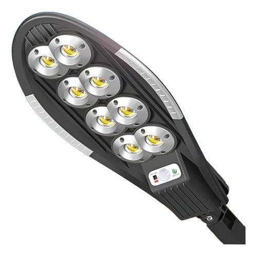 Lampa solară LED Exterior 200 COB cu Senzor de Mișcare, Telecomandă și 3 Moduri – Ultra Luminoasă, Rezistentă la Intemperii, Ideală pentru Curte,  Grădină, Terasă