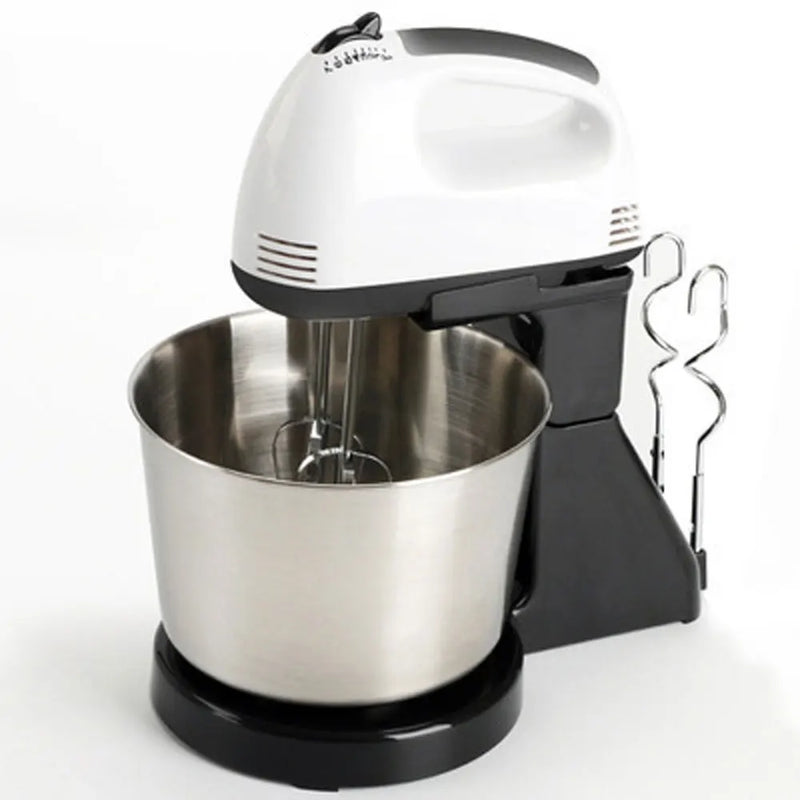 Mixer cu bol din inox, putere 200 W, 2L, inox, 7 trepte de Viteze