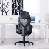 Scaun de Gaming Ergonomic Predator cu spătar ventilat și design futurist - imagine 12