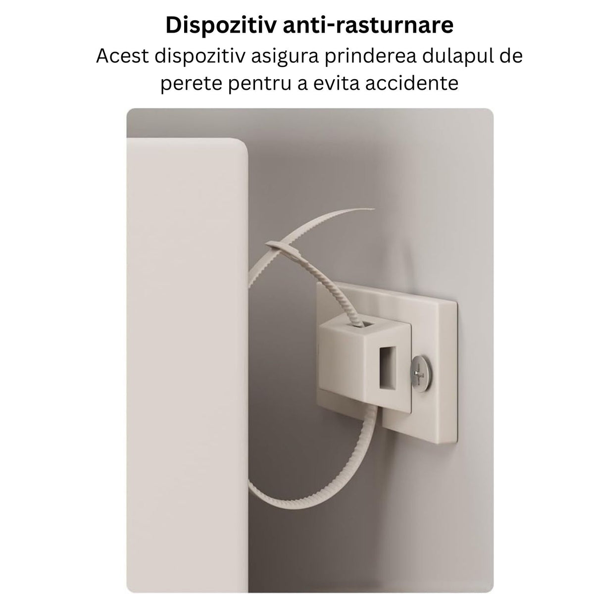 Etajeră colț, din lemn, 6 rafturi – disponibilă și cu agățători – 180x40x40 cm, Alb