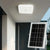 Aplica LED 100W,200W sau 300W cu Panou Solar, Interior/Exterior, Plafoniera Patrata, Lumina Rece/Calda