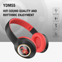 Casti wireless YDM55 iluminate LED, design desene animate - imagine 9