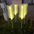 Set 2 lampi solare tip stuf de pampas pentru gradina