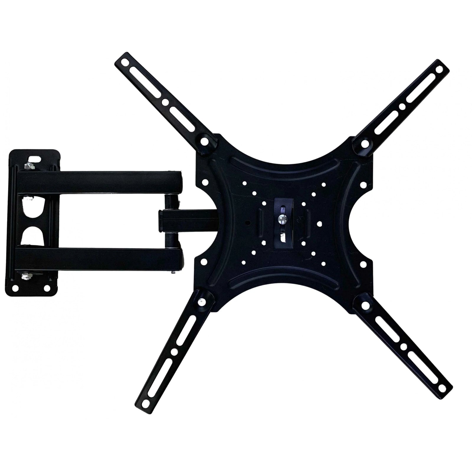 Suport TV mobil universal, cu 2 brate mobile, De la 14" la 55"(36 – 140 cm), Max 50Kg, Negru