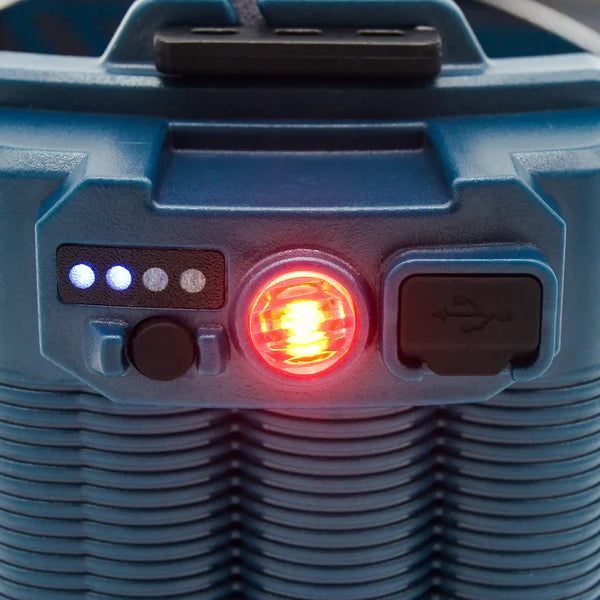 Lanterna Frontala LED 10W Indicator 3x18650 la USB P70 W644