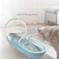 Fantana automata de apa in stil de melc pentru pisici si caini, USB ultra-silentios, 4.L - imagine 12