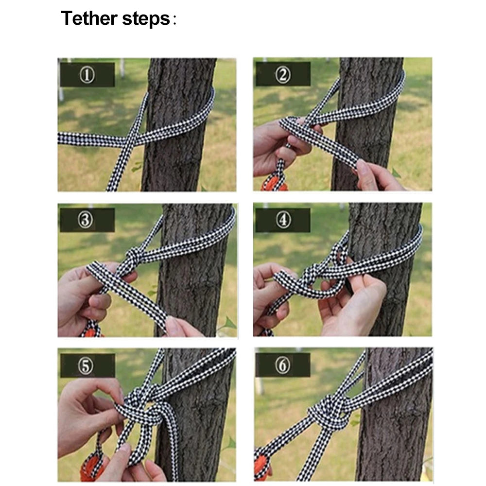 Hamac XL din bumbac cu bara de lemn, prindere metalica