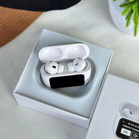 Casti wireless bluetooth A9 pro, cu Touch Screen si Anularea Zgomotului, Bluetooth 5.4,microfon HD, control tactil/touch