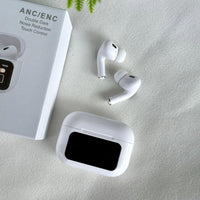 Casti wireless bluetooth A9 pro, cu Touch Screen si Anularea Zgomotului, Bluetooth 5.4,microfon HD, control tactil/touch