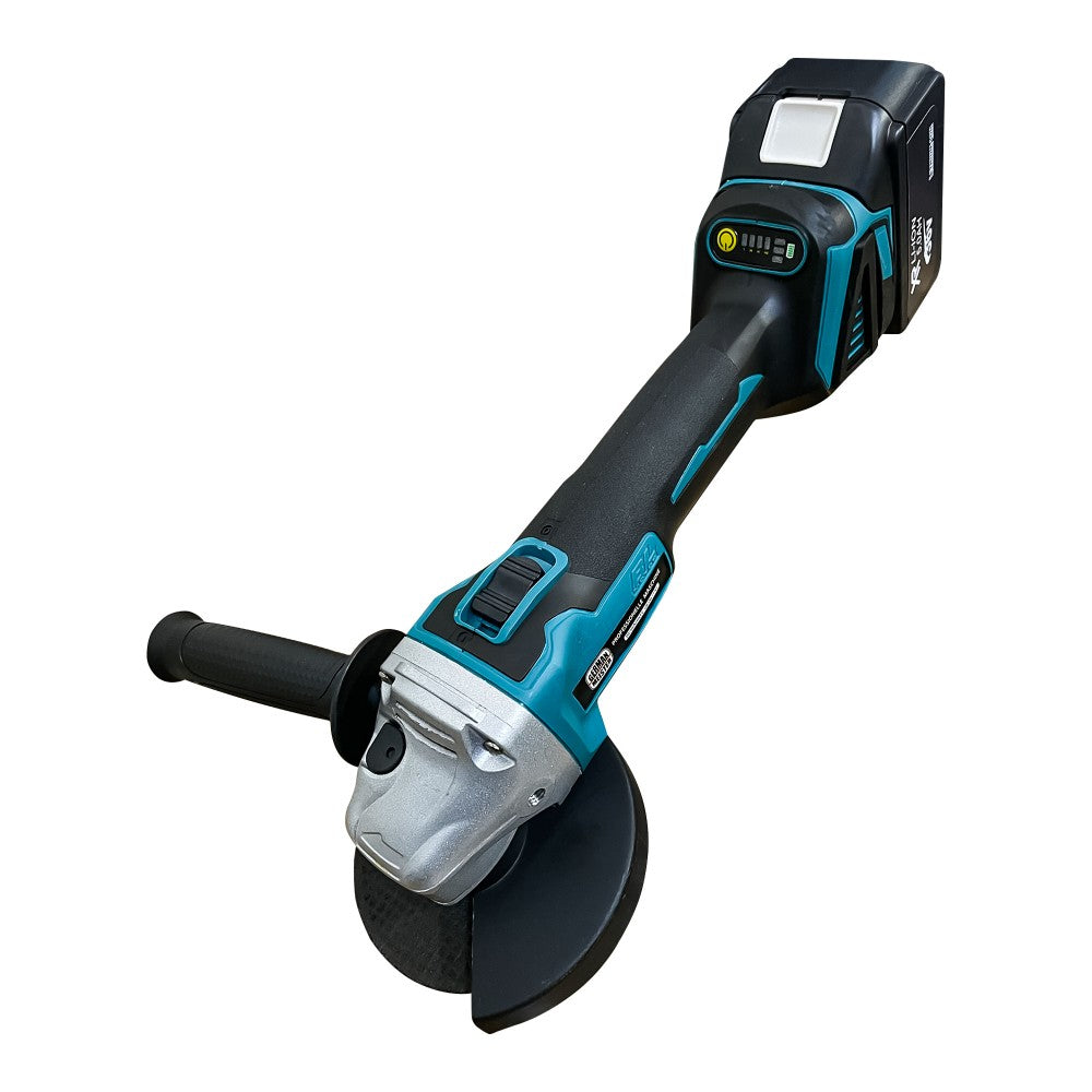 Polizor unghiular, Flex Profesional fara fir, cu 2 acumulatori 48V, trusa