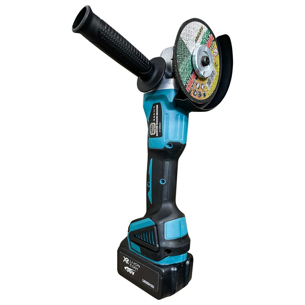 Set 5 discuri pentru debitat inox / metal 125X1.2X22.23 mm, pentru Polizor unghiular/Flex Profesional fara fir