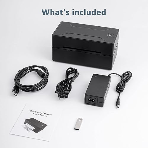 Imprimanta termica pentru etichete AWB, conexiune wireless si USB