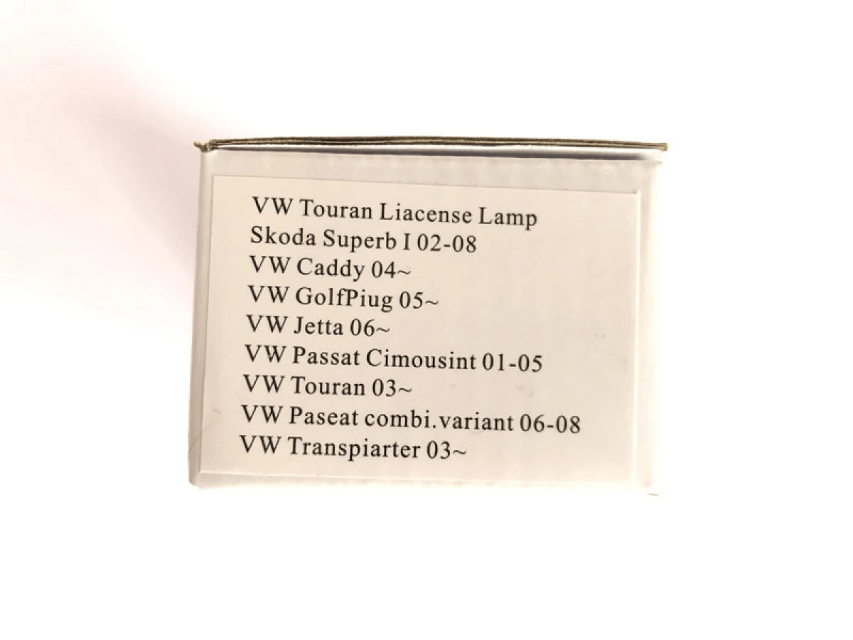 Set 2 lampi LED numar VW, 18 SMD, 6500K, Plug & Play, fara eroare, cod 0027