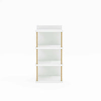 Organizator de pantofi cu 4 polițe din PAL melaminat, 60 x 29 x 30 cm