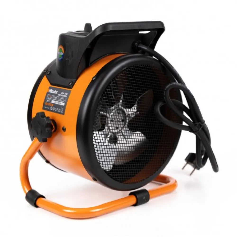 Aeroterma Electrica cu Rezistenta Ceramica, 220V, 3 trepte putere, flux aer 250 m³/h