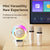Boxa karaoke portabila cu 1 microfon wireless, Bluetooth, ceas si alarma