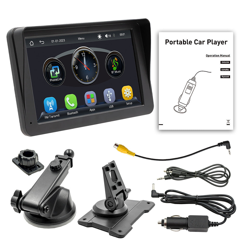 Navigatie auto cu display HD 7 inch, compatibil Carplay si Android Auto, B5300