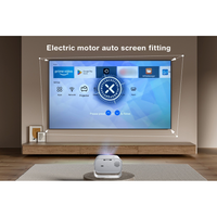 Proiector Smart MG50 PRO – Android 12.0, 720P HD, 300 ANSI, 150” ecran, WiFi 6, Bluetooth 5.1, Google Assistant, Netflix TV