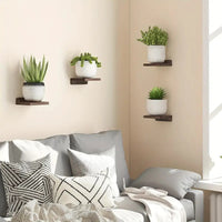 Set 4 polite pentru ghivece sau obiecte decorative - imagine 4