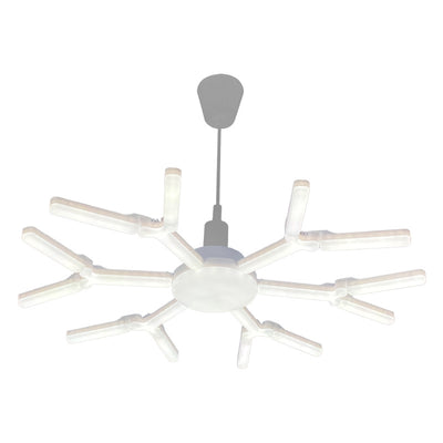 Bec LED 50W cu 4 brate mobile ajustabile