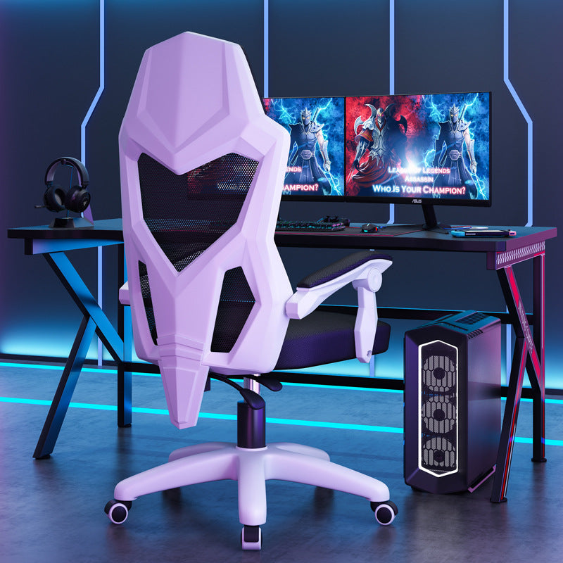 Scaun de Gaming Ergonomic Predator cu spătar ventilat și design futurist