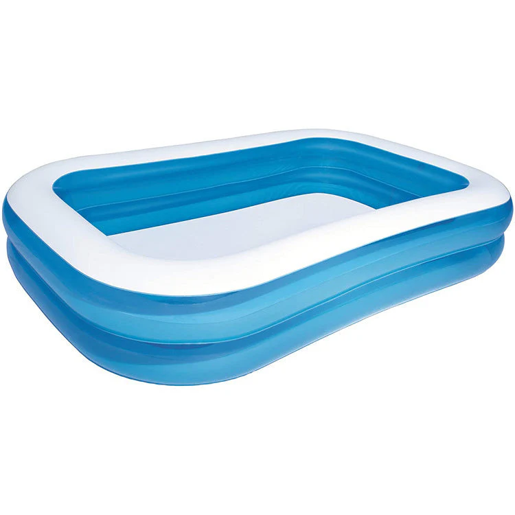 Set Piscina Exterioara Gonflabila + Pompa Electrica 220V pentru Umflare si Dezumflare