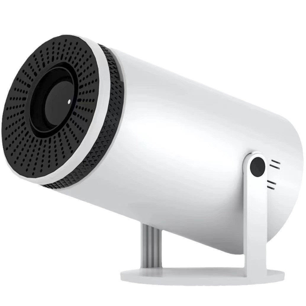 Videoproiector portabil, X10 Plus, 5000 lumeni, 4K Ultra HD, WiFi, Bluetooth 5.0, difuzor integrat, telecomanda, 10.000 jocuri incluse, Rotatie 180 grade, alb