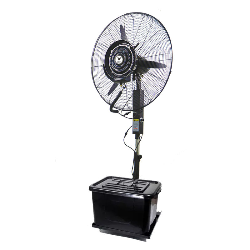 Ventilator industrial cu rezervor apa 40 litri, diametru 55cm, putere 230W – 3 trepte