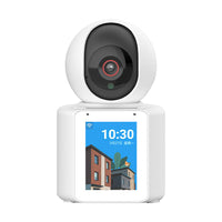 Camera Video WiFi 360° HD 1080p cu Comunicare Bidirectionala, Baby Monitor, Infrarosu, Detectare Miscarare, Stocare Cloud/SD