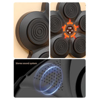 Aparat inteligent de box pentru antrenare reflexe, sincronizare Bluetooth, difuzor stereo, Negru - imagine 4