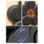 Aparat inteligent de box pentru antrenare reflexe, sincronizare Bluetooth, difuzor stereo, Negru