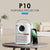 Videoproiector portabil P10 – decodare 6K, Android 10, 240 ANSI, Wireless