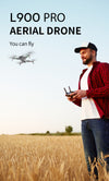 Drona L900 PRO, camera 4K HD, Wi-Fi 5G, GPS follow me, timp zbor 25 minute, neagra