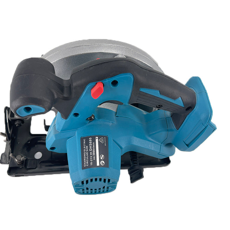 Fierastrau circular de mana, brushless, fara fir, 7 inch, 165 mm, 48V, cu 2 acumulatori, 30000mah