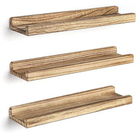 Set 3 polite decorative din lemn, design minimalist - imagine 6