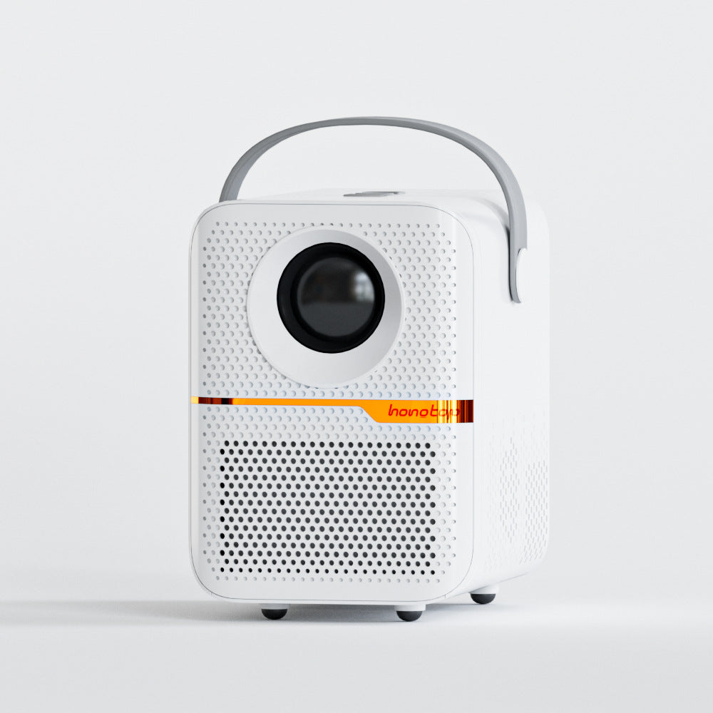 Videoproiector portabil P10 – decodare 6K, Android 10, 240 ANSI, Wireless