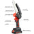 Mini fierastrau electric fara fir, cu lant 6 inch si 2 acumulatori 2000mah, 24V