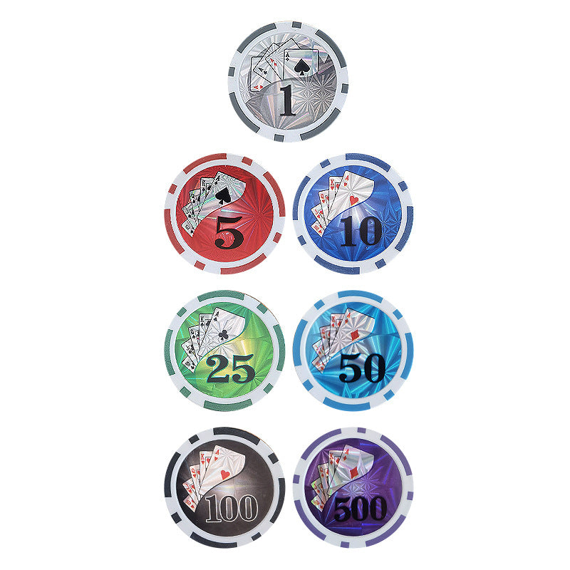 RESIGILAT - Set Poker 500 jetoane cu valoare, servieta de aluminiu