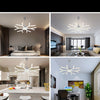 Bec LED 50W cu 4 brate mobile ajustabile